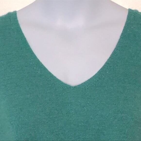 Apt. 9 Pullover Sleeveless V-Neck Sweater Vest Metallic Sparkle Size XL - Picture 11 of 14